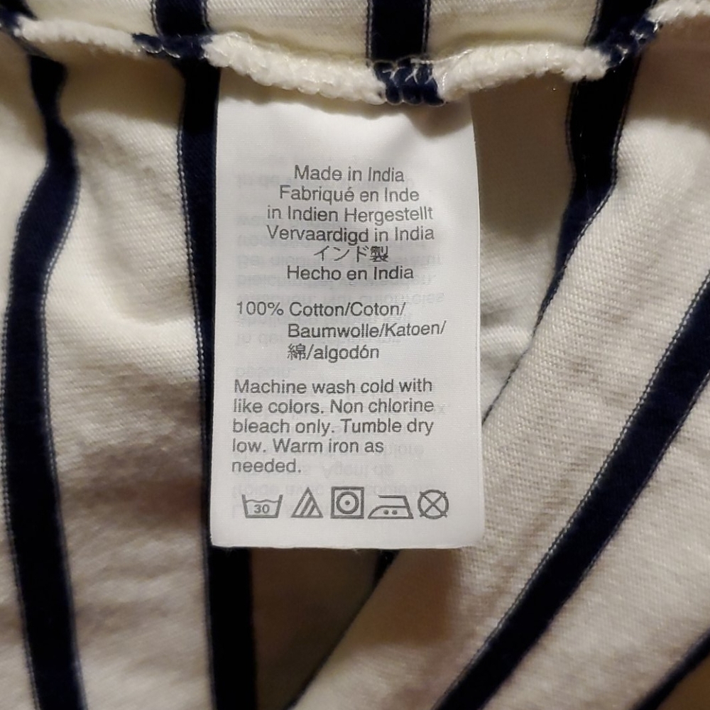 J. Crew factory cotton striped dress - Picture 6 of 6